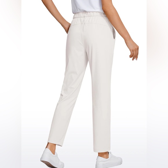 Stretch Drawstring 7/8 Pants with Pockets 27'' - Picture 2 of 5